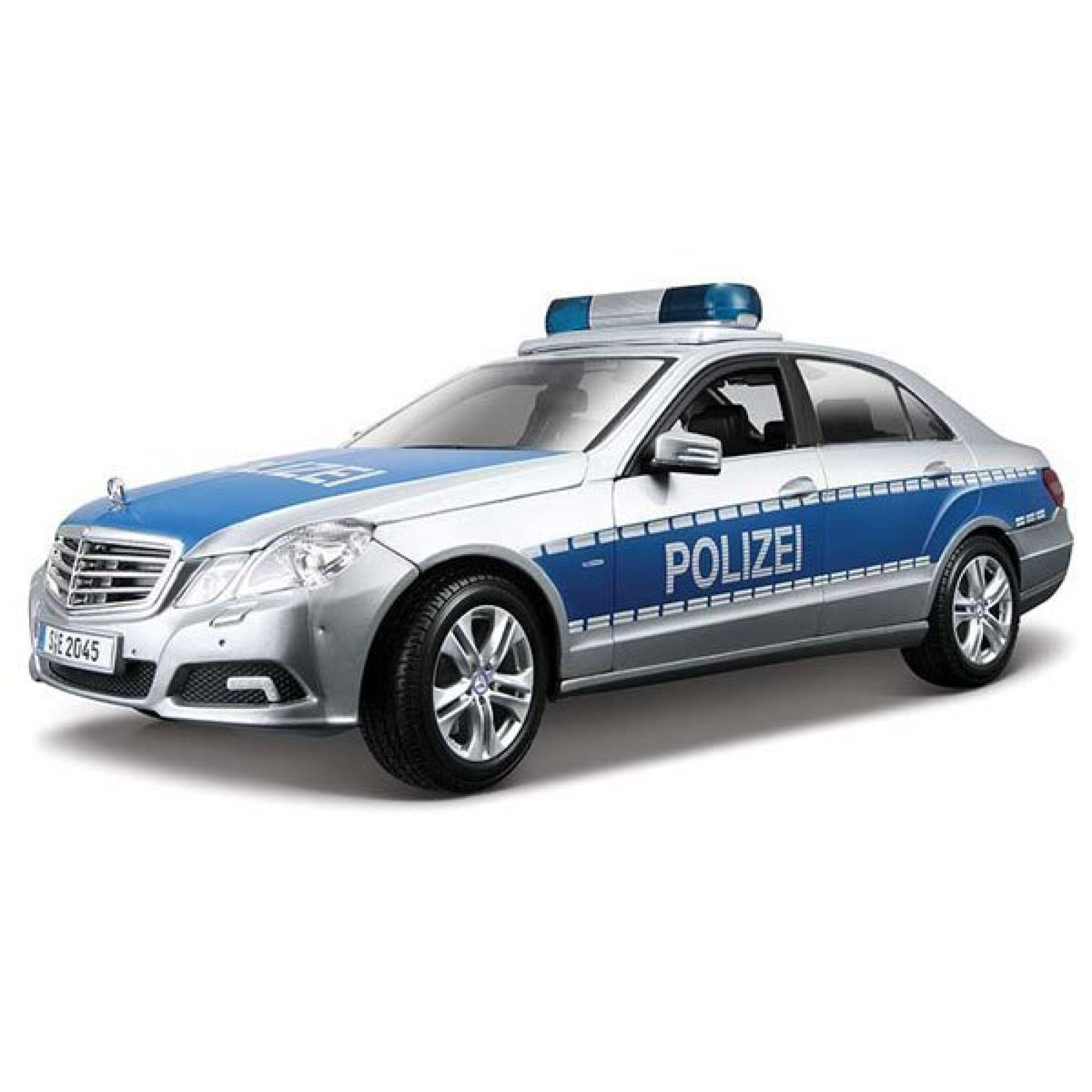 Машинка Maisto Mercedes Benz E-Class German Police 1:18 (серо