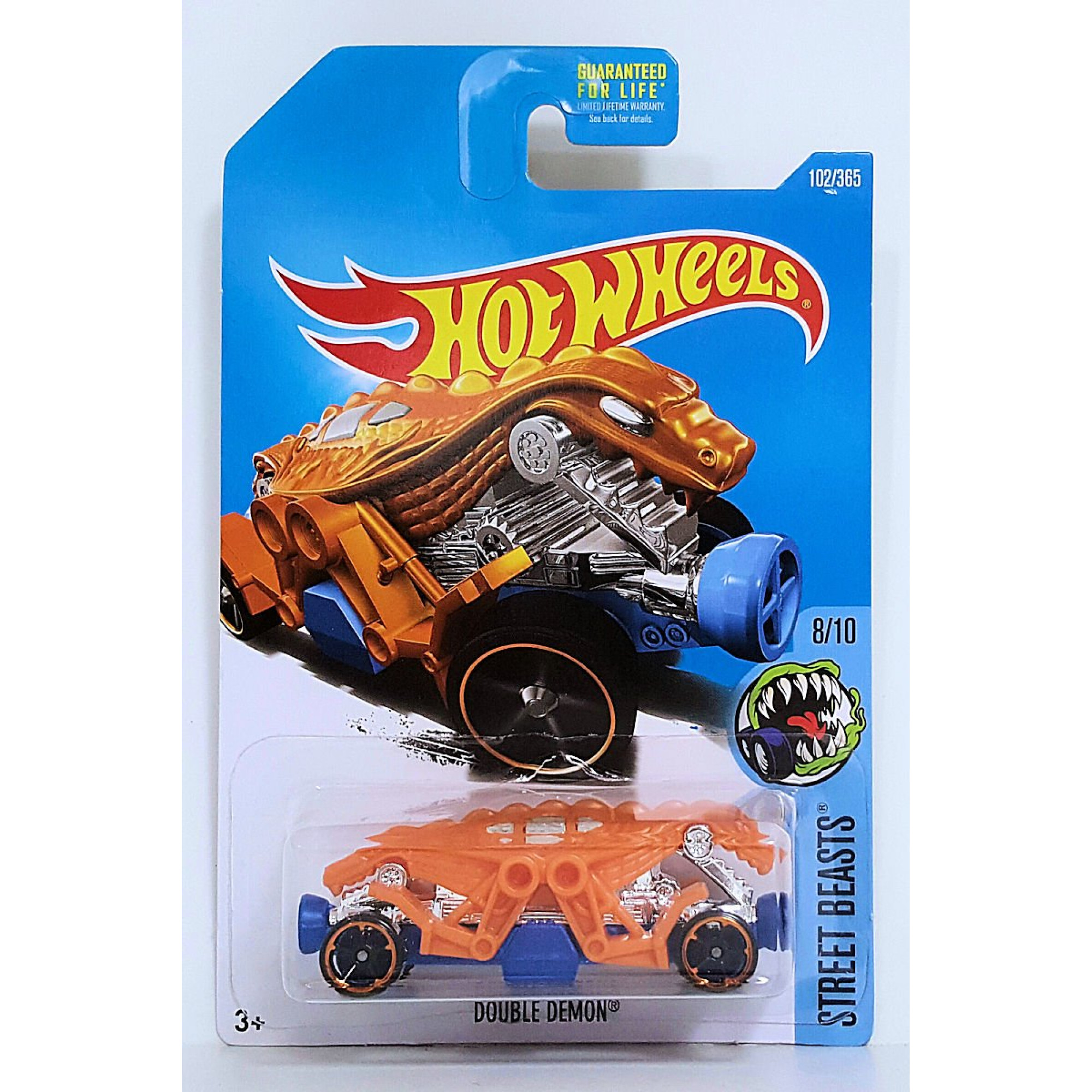 Базовая машинка Hot Wheels Double Demon DTY54 (Хот Вилс 5785