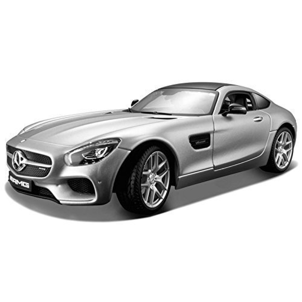 Машинка Maisto Mercedes-Benz AMG GT 1:18 (серый 36641)