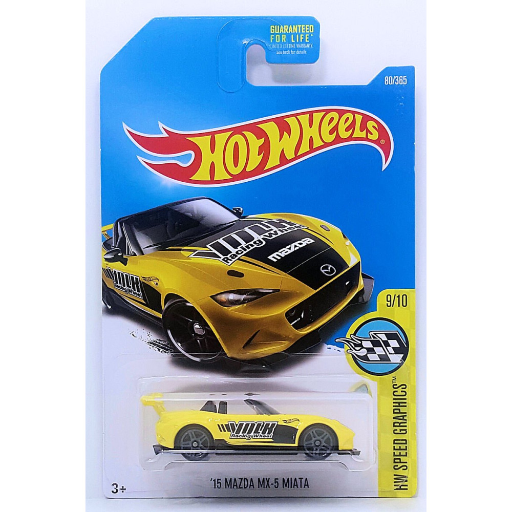 Базовая машинка Hot Wheels 15 Mazda MX-5 Miata (Хот Вилс 5785)