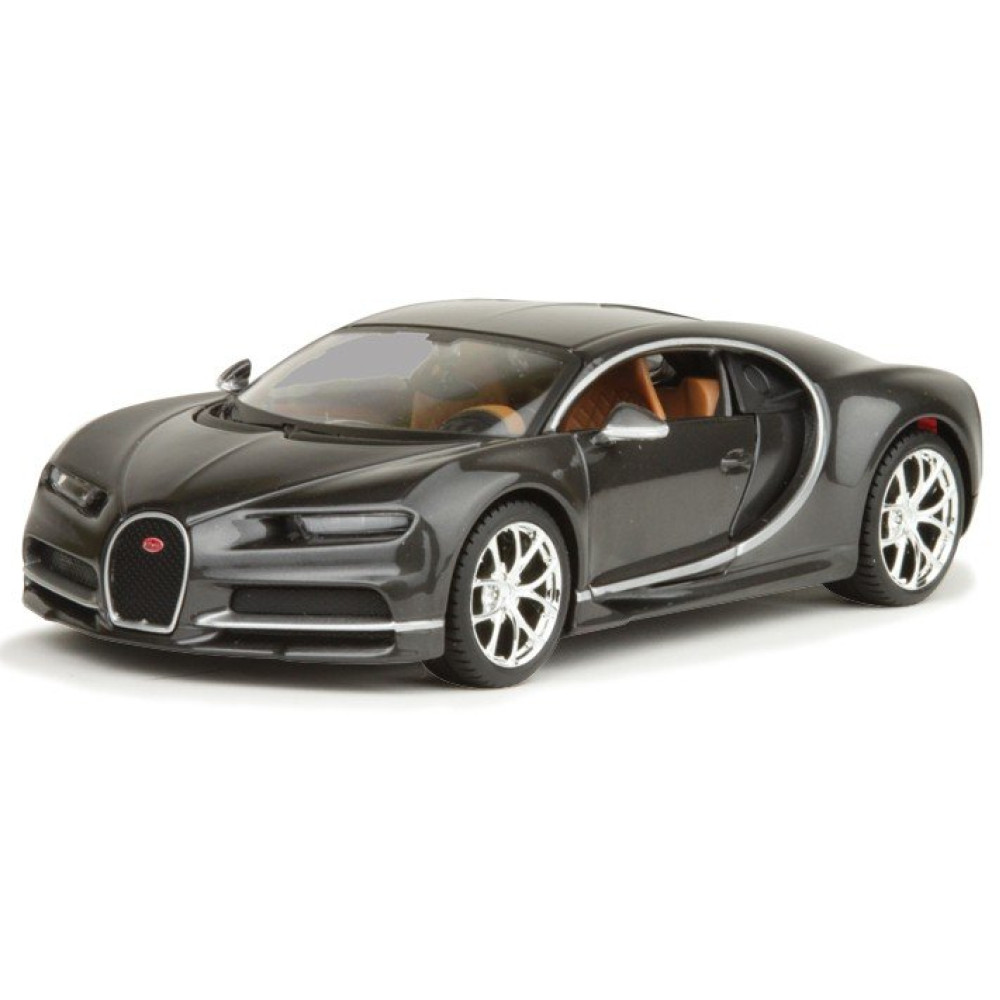 Машинка Maisto Bugatti Chiron 1:24 (серый 38150)