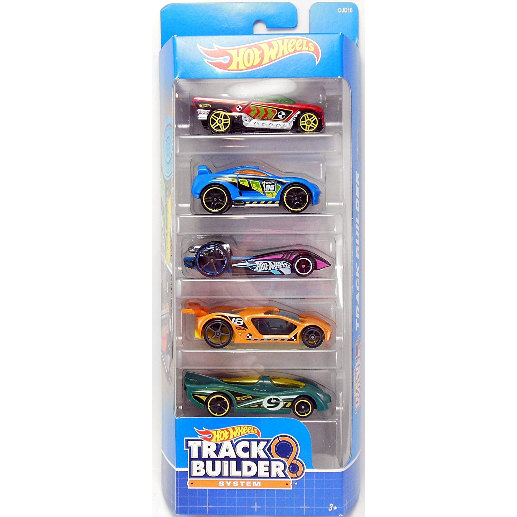 Hot Wheels Track Builder System 5-Pack DJD18 (Хот Вилс 1806