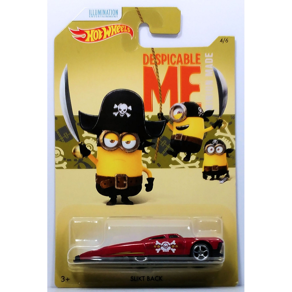Машинка Hot Wheels Миньены Slikt Back DWF13 (Хот Вилс DWF12)