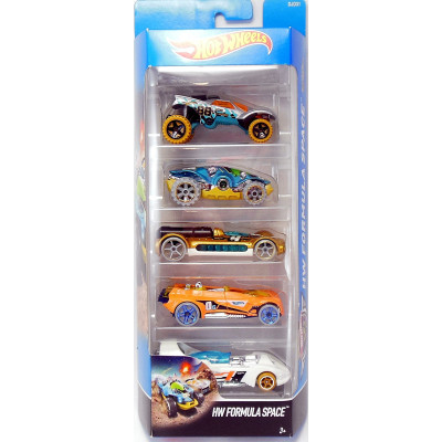 Набор из 5-и машинок Hot Wheels Formula Space 5-Pack DJD31 (Хот Вилс 1806)