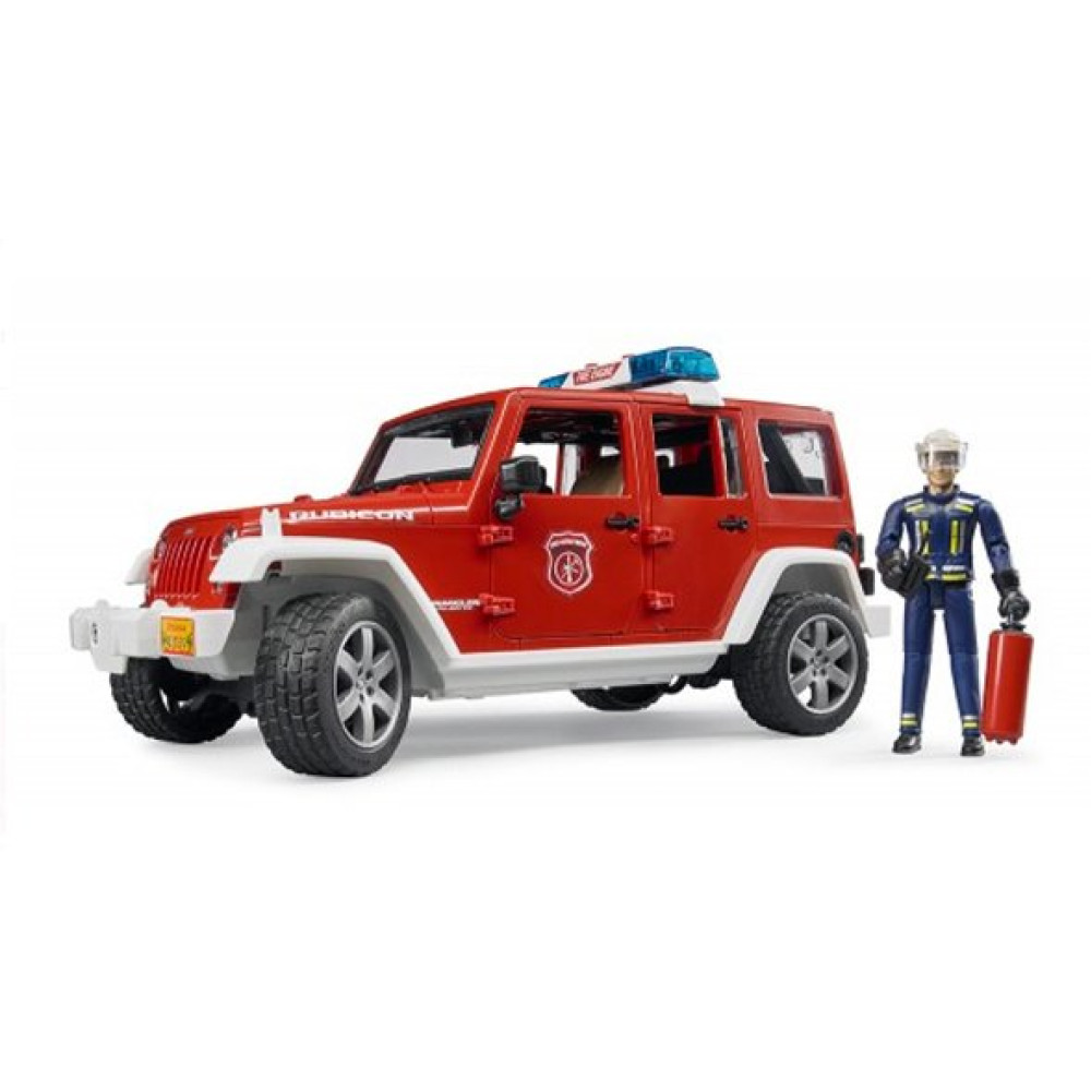 Джип Bruder Пожарный Wrangler Unlimited Rubicon (02528)