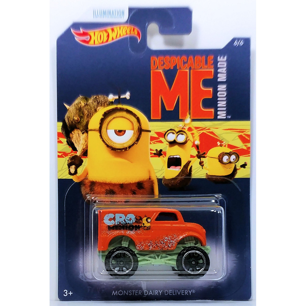 Машинка Hot Wheels Миньены Monster Dairy Delivery (Хот Вилс DWF12)
