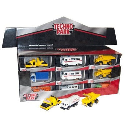 Мини-модели Спецслужбы Technopark (ассорти SB-16-94)