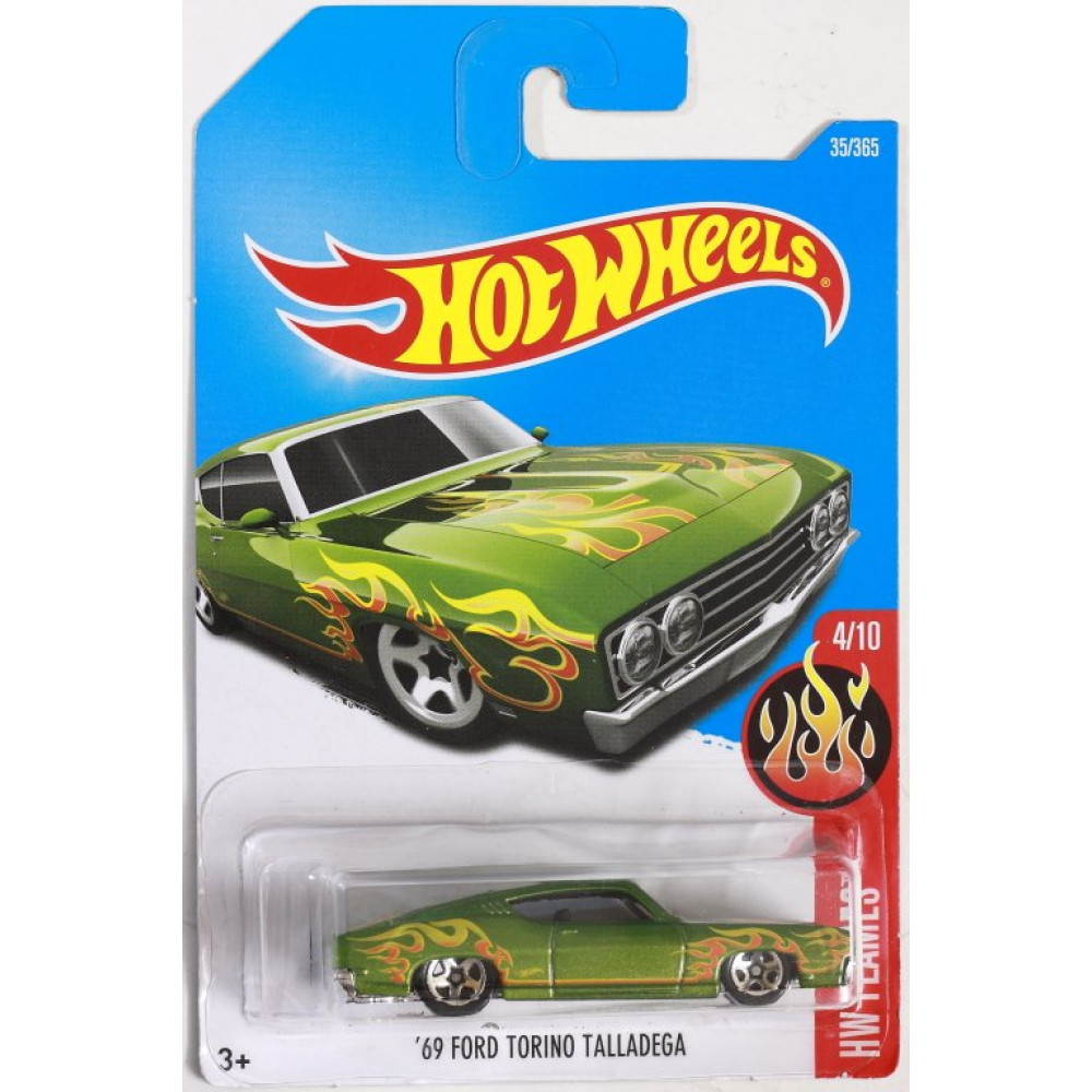 Базовая машинка Hot Wheels 69 Ford Torino Talladega DTX82 (Хот Вилс 5785)