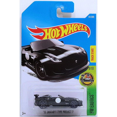 Базовая машинка Hot Wheels 15 Jaguar F-Type Project 7 DVB12 (Хот Вилс 5785)