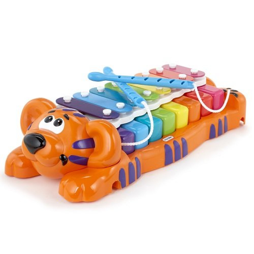 Развивающая музыкальная игрушка Тигренок-ксилофон 2 в 1 (Little Tikes 629877MP)