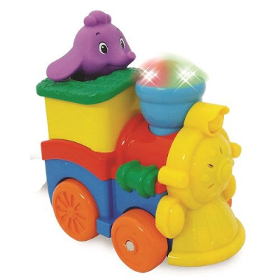 Развивающая игрушка Паровозик слоника (Kiddieland - preschool 053462)