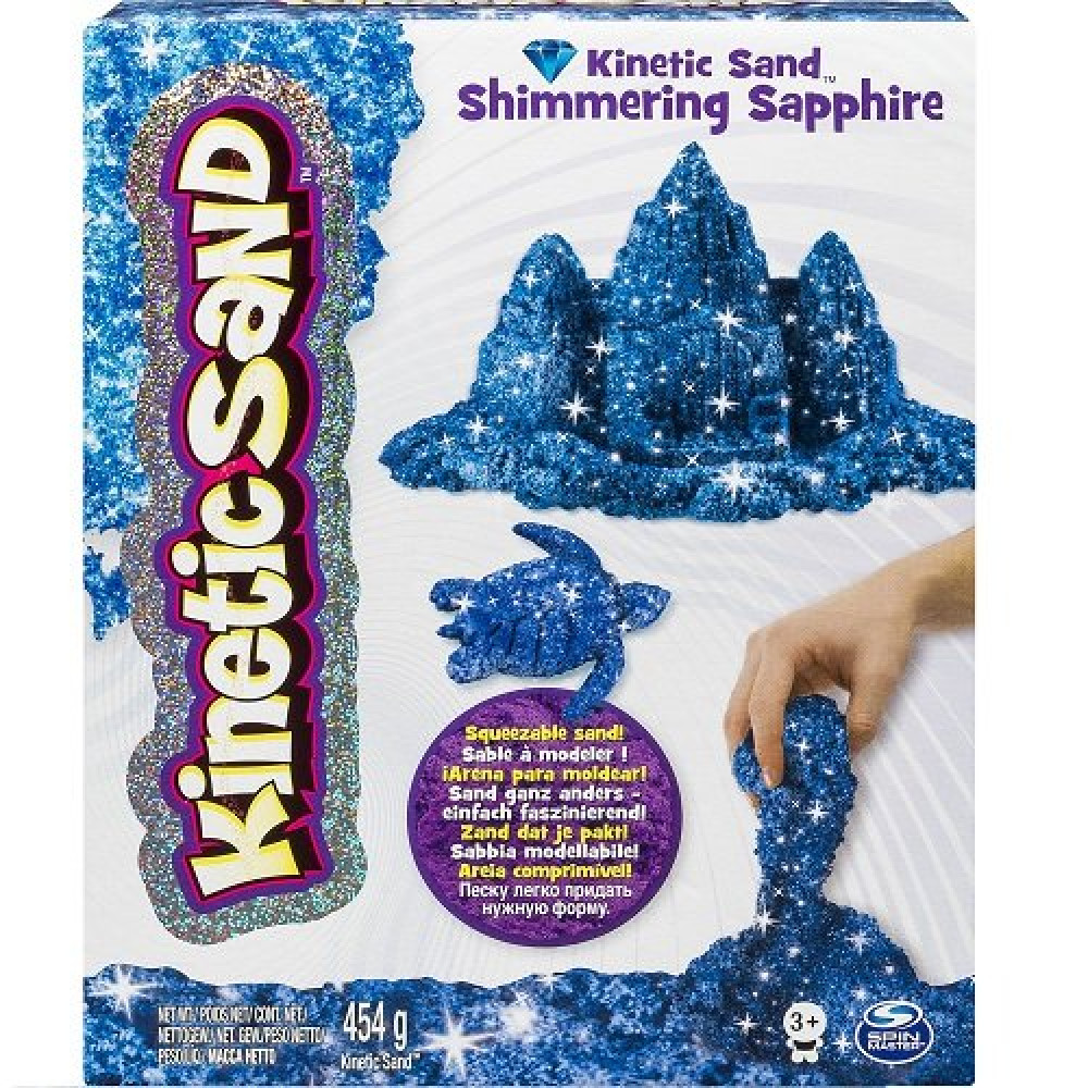 Песок для детского творчества Kinetic Sand Metallic (Wacky-Tivities 71408Sp)