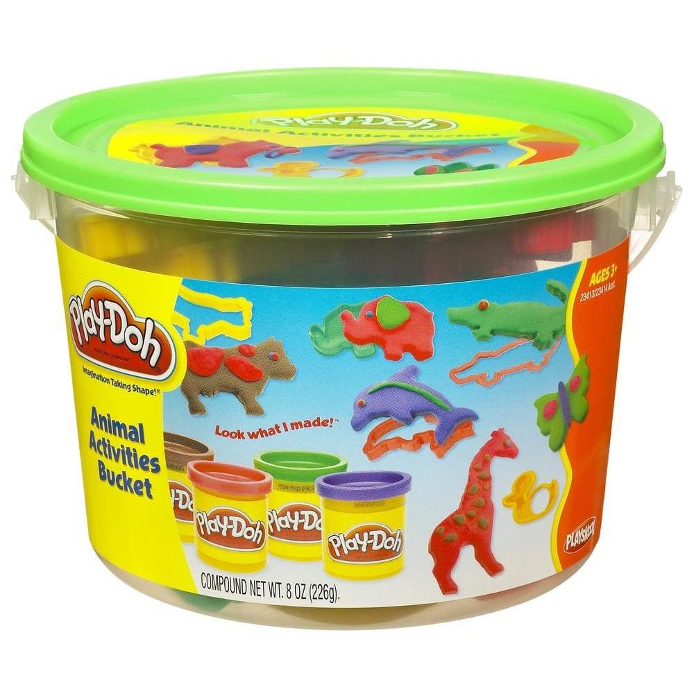 Набор пластилина Ведерочко Animal Activities (Play-Doh 23413)