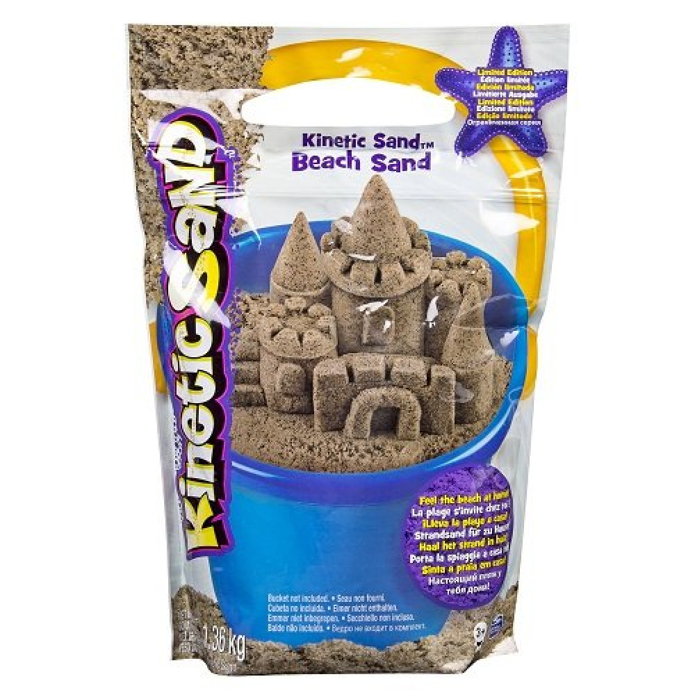 Песок для детского творчества Kinetic Sand Beach (Wacky-Tivities 71435)