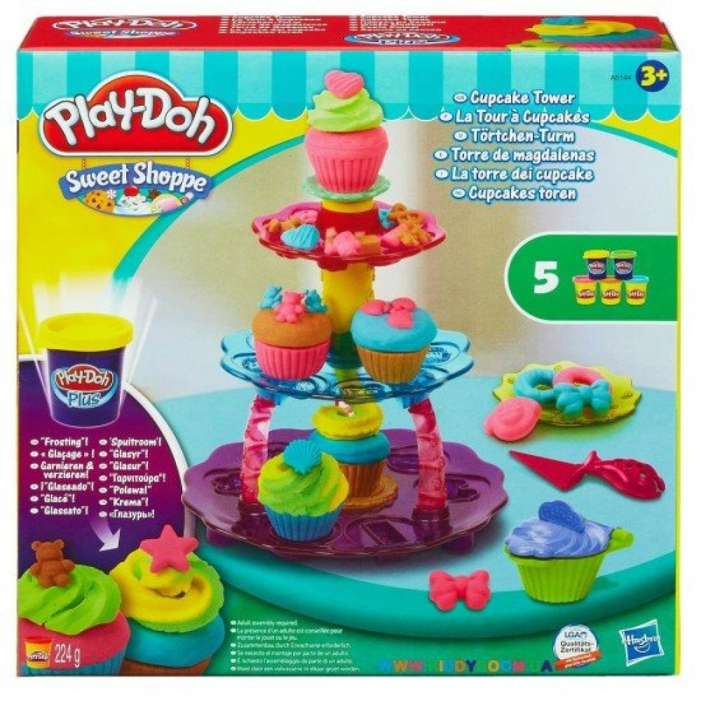 Набор пластилина Башня из кексов (Play-Doh A5144)