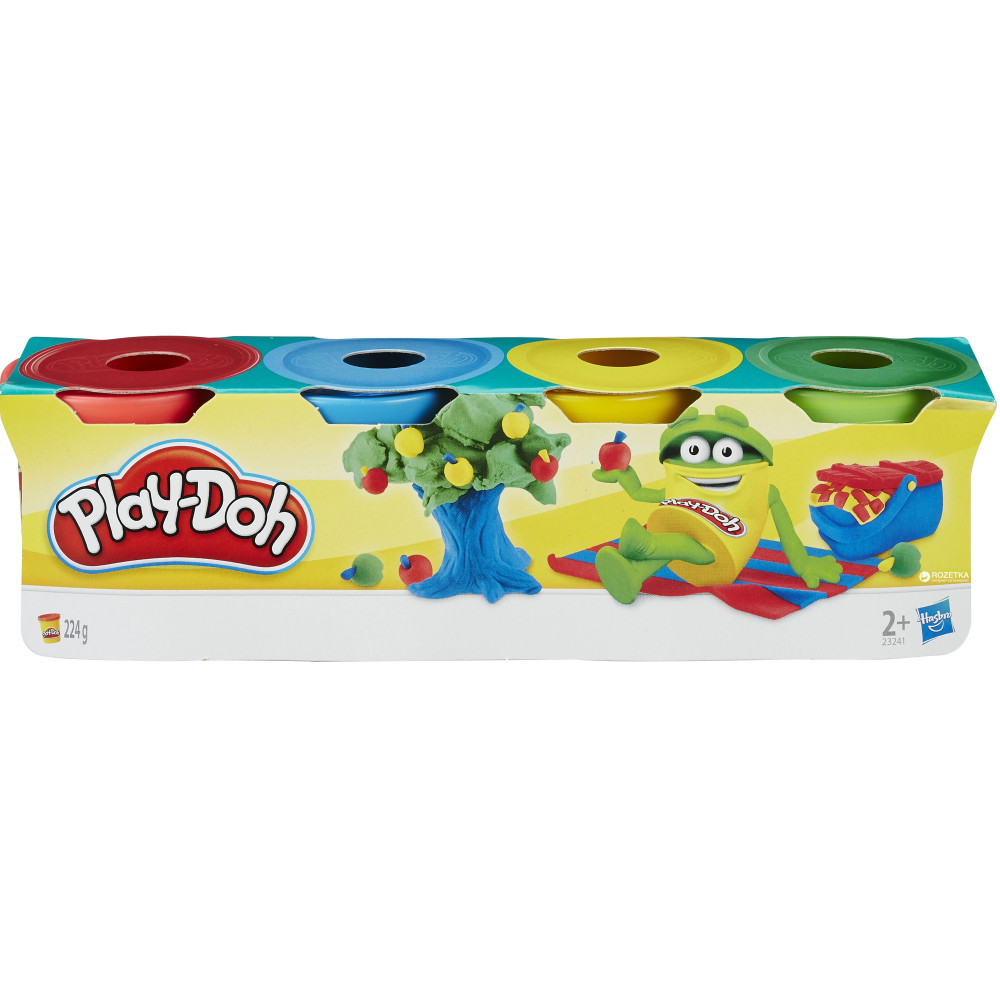 Игровой набор Play-Doh 4 мини баночки (Плей До 23241)