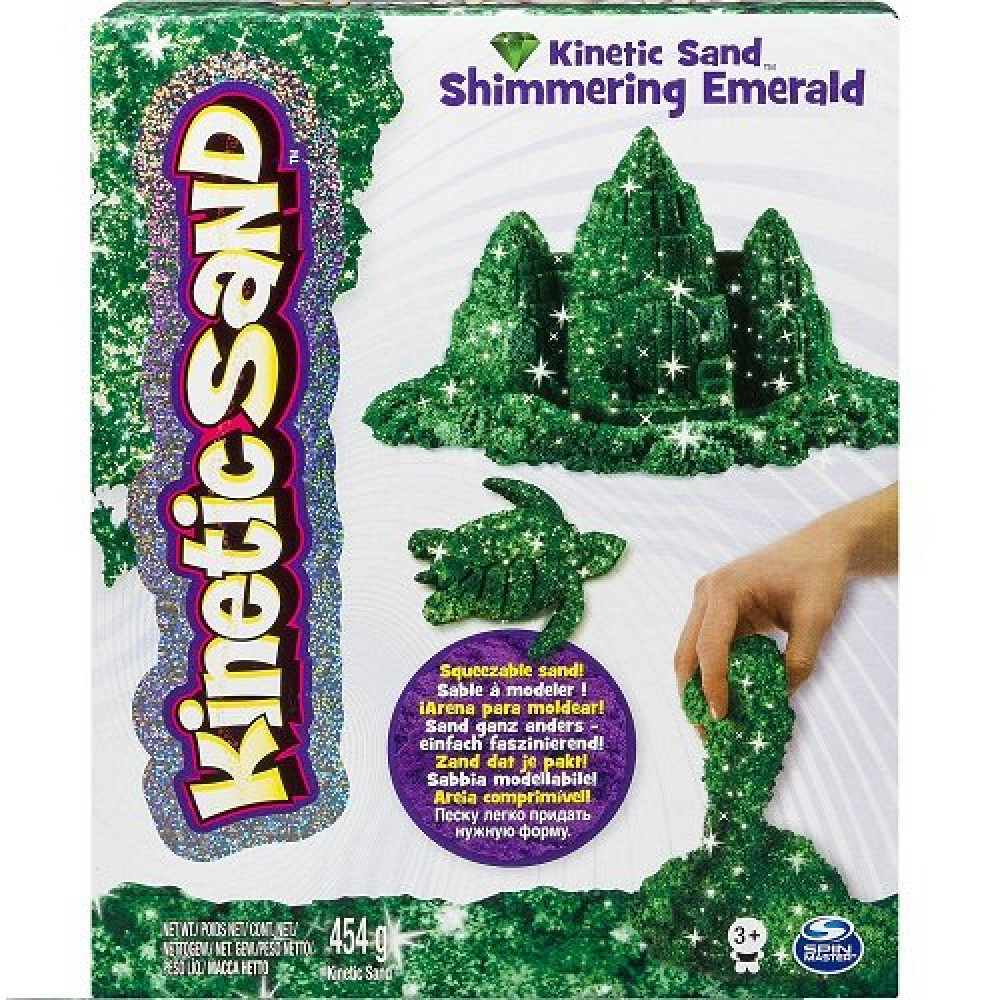 Песок для детского творчества Kinetic Sand Metallic (Wacky-Tivities 71408Em)