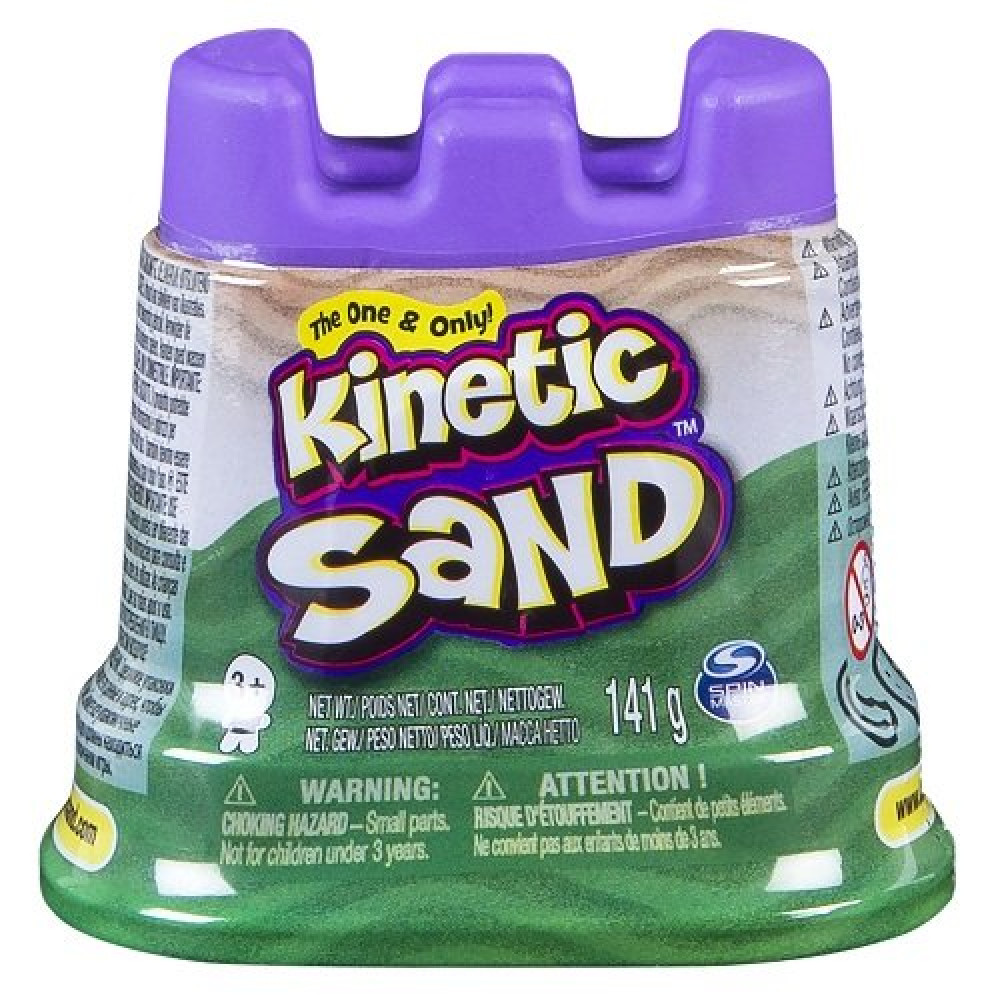 Песок для детского творчества Kinetic Sand Мини крепость (Wacky-Tivities 71419G)
