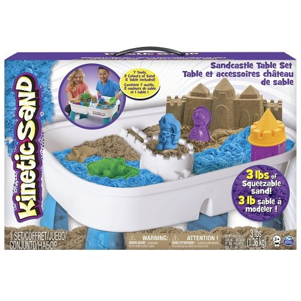 Набор песка для детского творчества Kinetic Sand Table (Wacky-Tivities 71433)