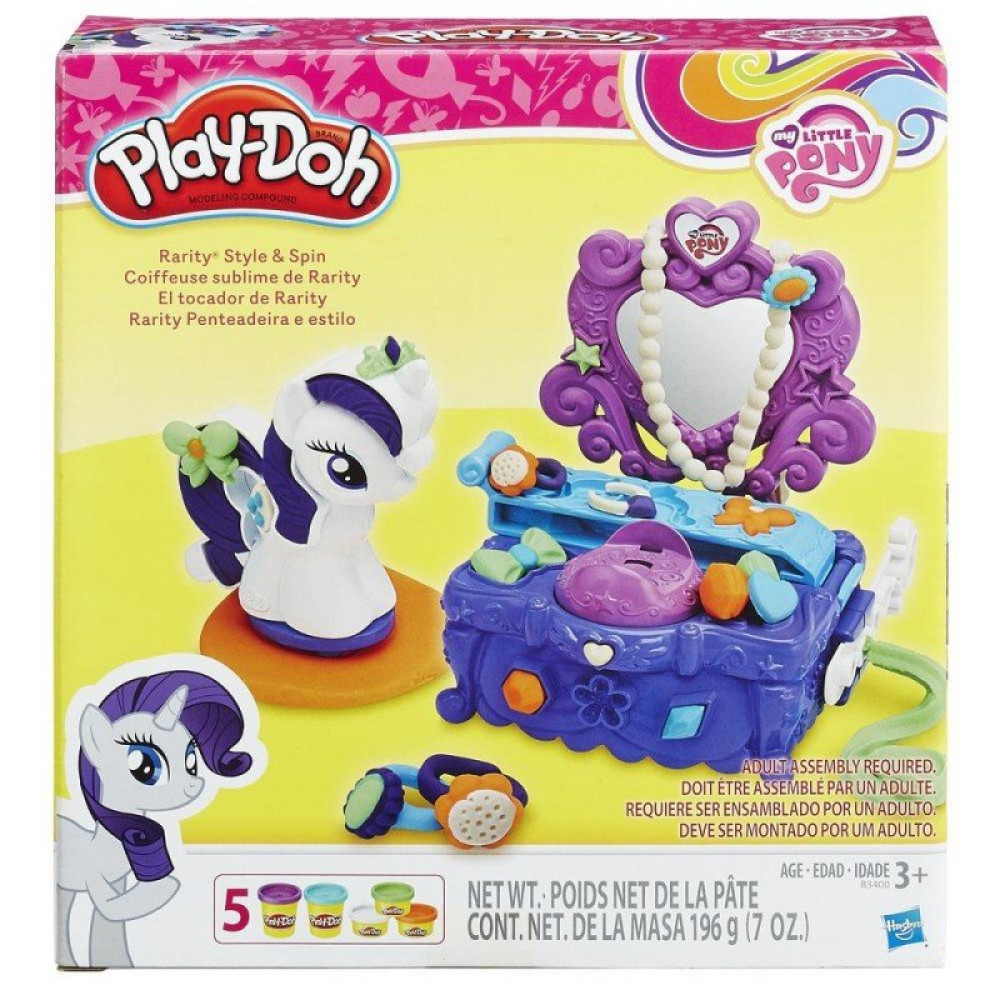 Игровой набор Play-Doh Туалетный столик Рарити (Плей До B3400)