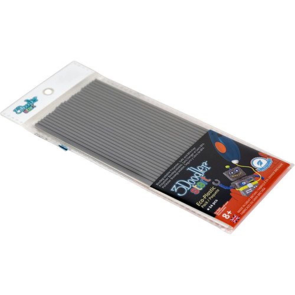 Набор стержней для 3D-ручки 3Doodler Start (3DS-ECO08-GREY-24)