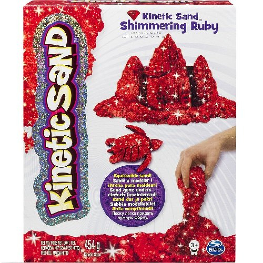 Песок для детского творчества Kinetic Sand Metallic (Wacky-Tivities 71408Rub)