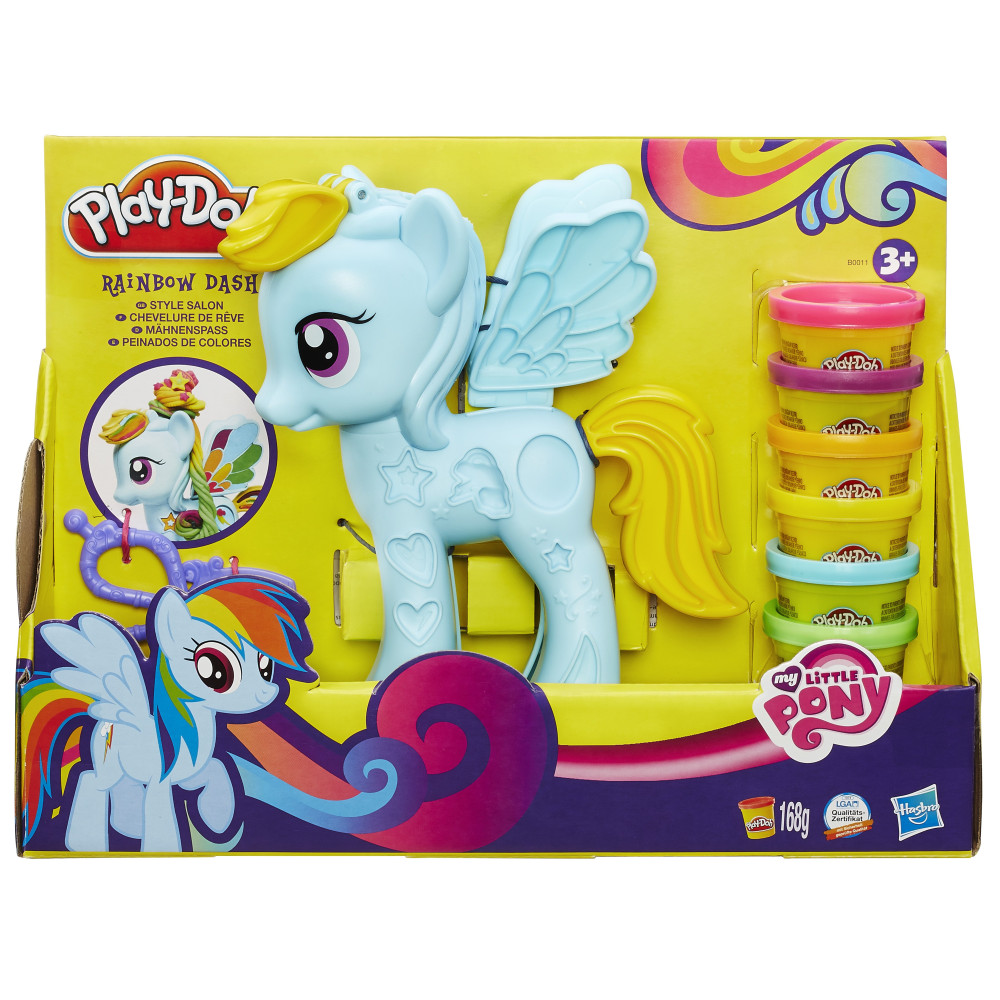 Игровой набор Стильный салон Play-Doh Рейнбоу Деш (Плей До B0011)
