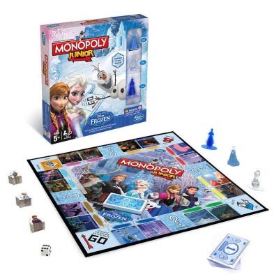 Настольная игра Монополия Джуниор Холодное сердце (Hasbro B2247)