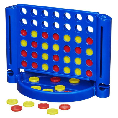 Дорожная игра Собери 4 (Hasbro B1000) Дорожная игра Собери 4 (Hasbro B1000)