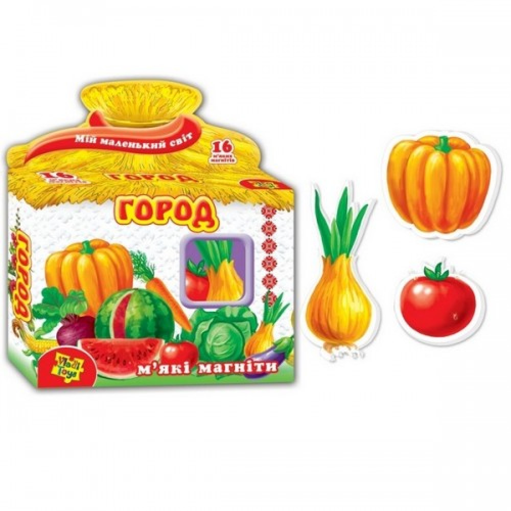 Настольные игры Vladi Toys Мой маленький мир Огород (украинский язык VT3101-02)