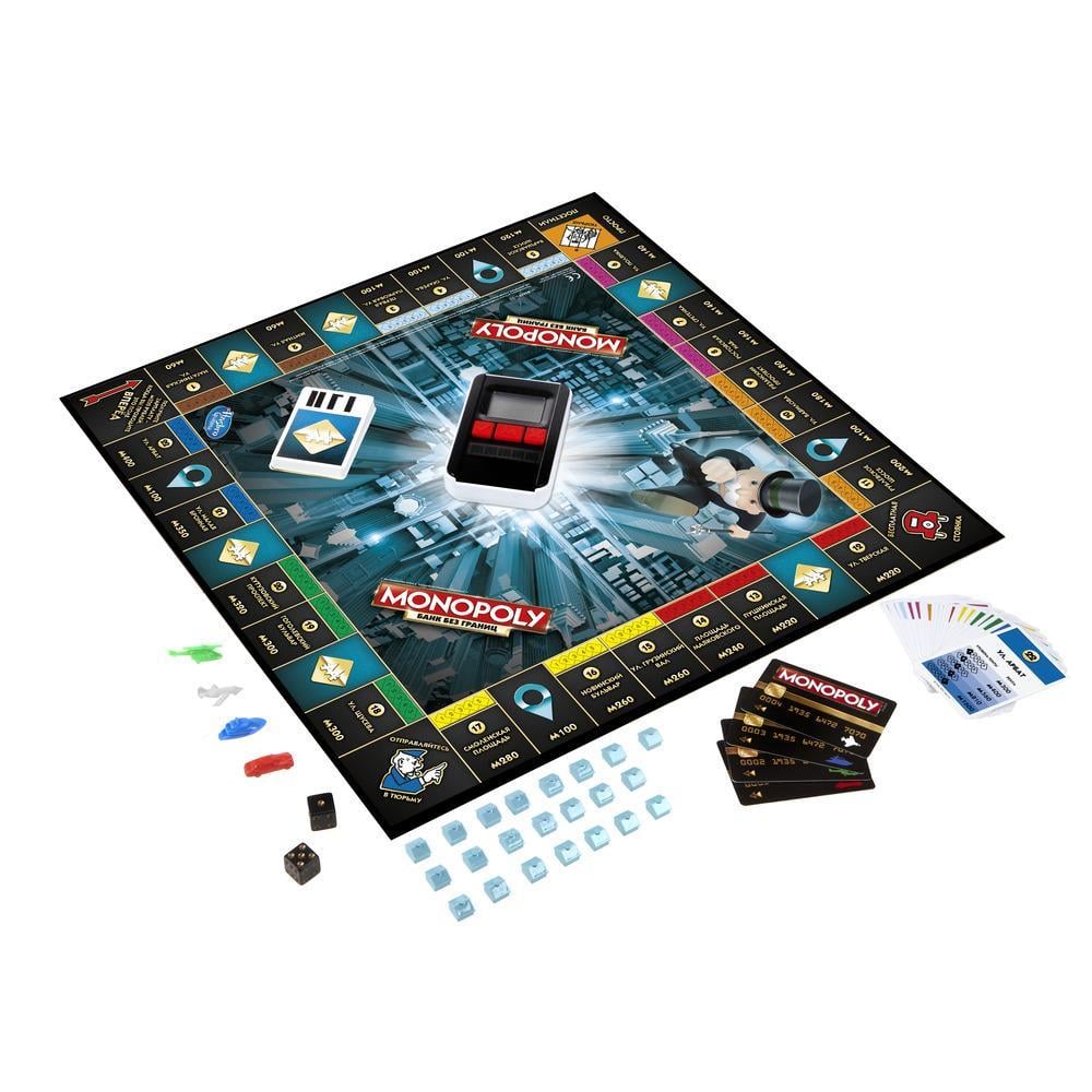 Настольная игра Монополия с банковскими картами (Hasbro B6677)