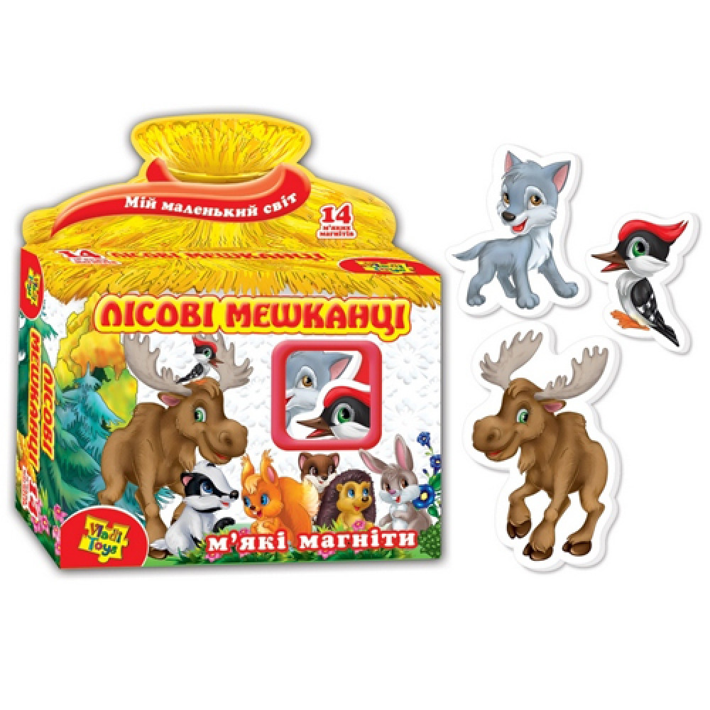 Настольные игры Vladi Toys Мой маленький мир Лесные жители (украинский язык VT3101-04)