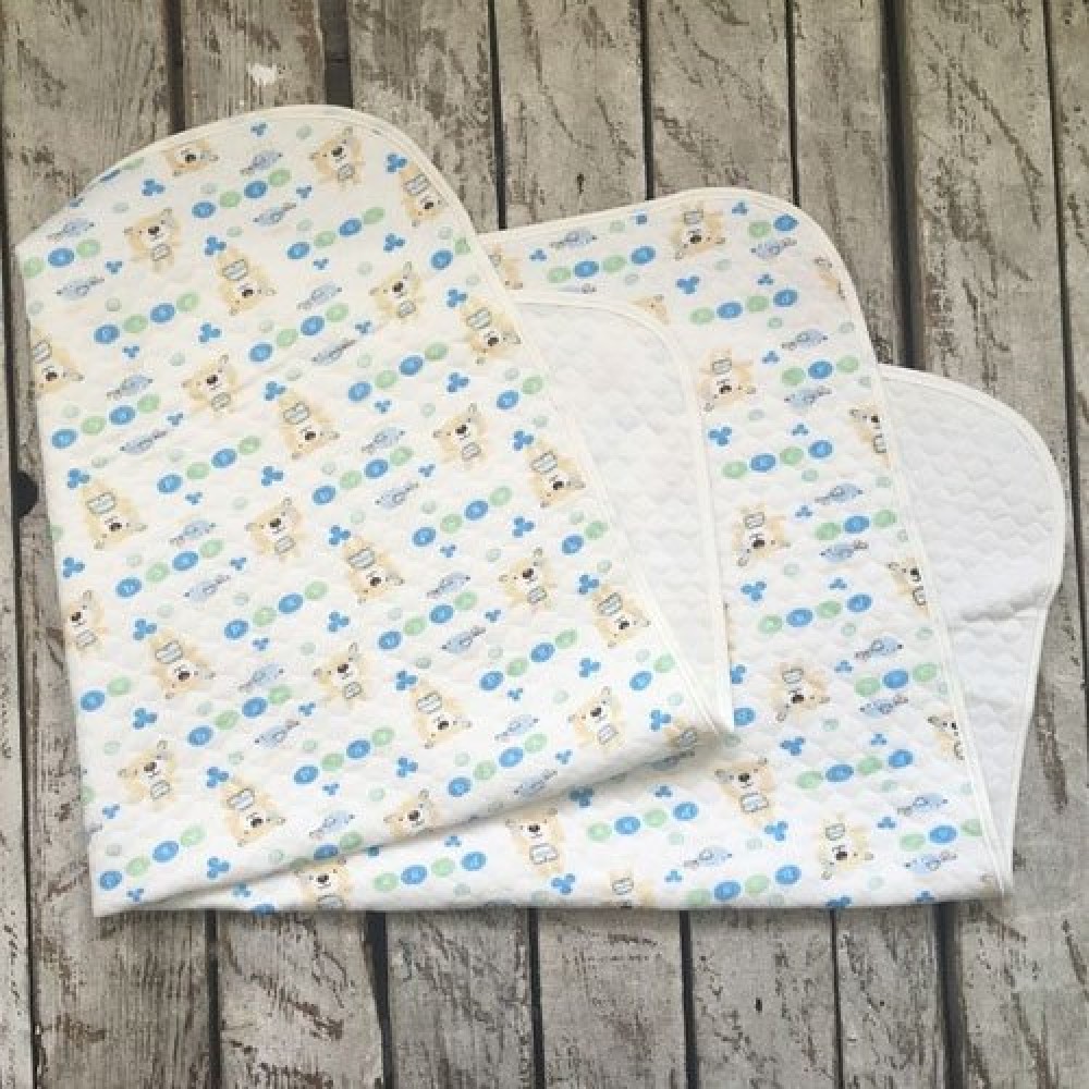 Стеганый плед для новорожденного MagBaby Мишки