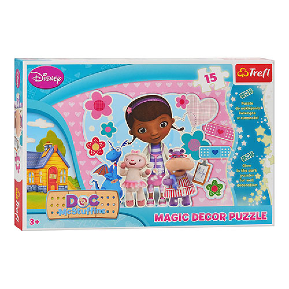 Пазлы Trefl Disney MagicDekor Доктор Плюшева (14601)