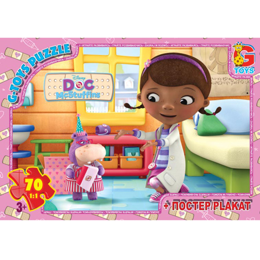 Пазлы G-Toys Доктор Плюшева (DP00644)