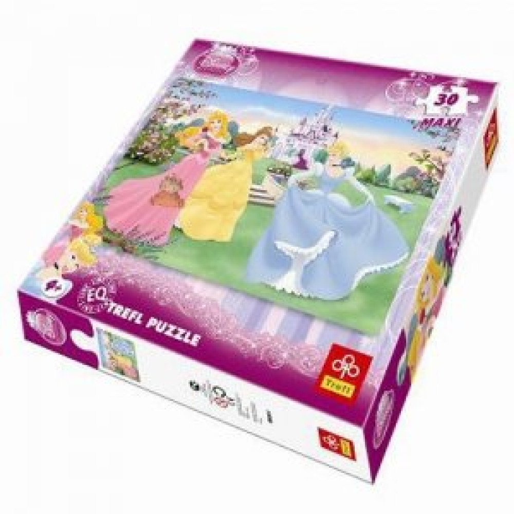 Пазлы Trefl Disney Три принцессы возле дворца (88001)