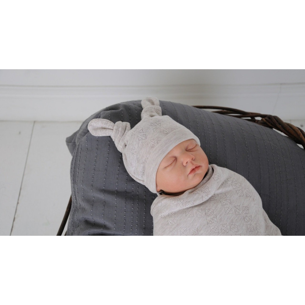 Комплект коконов MagBaby Wind кофейный меланж (0-3 мес.)