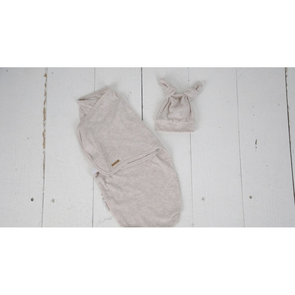 Комплект коконов MagBaby Wind кофейный меланж (0-3 мес.)