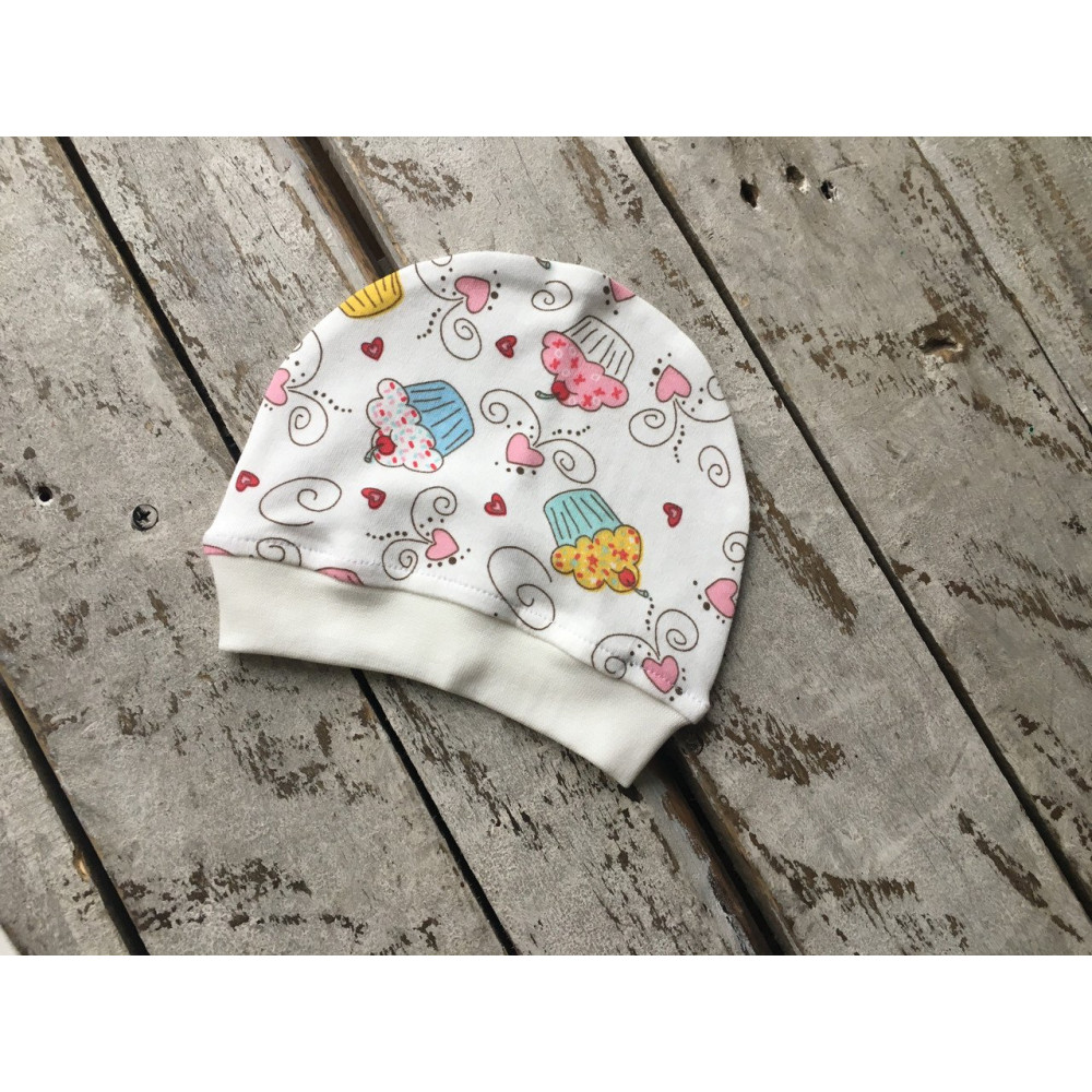 Євро пелюшка кокон на блискавці Half + шапочка MagBaby Капкейк (3-6 міс.) Євро пелюшка кокон на блискавці Half + шапочка MagBaby Капкейк (3-6 міс.)