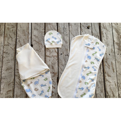 Комплект коконов MagBaby Граффити (0-3 мес.)