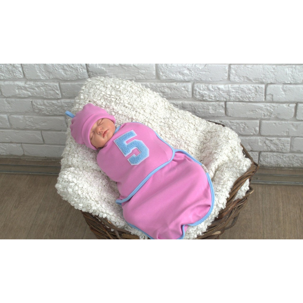 Комплект коконов MagBaby с начесом Its a five MagBaby розовый (0-3 мес.)