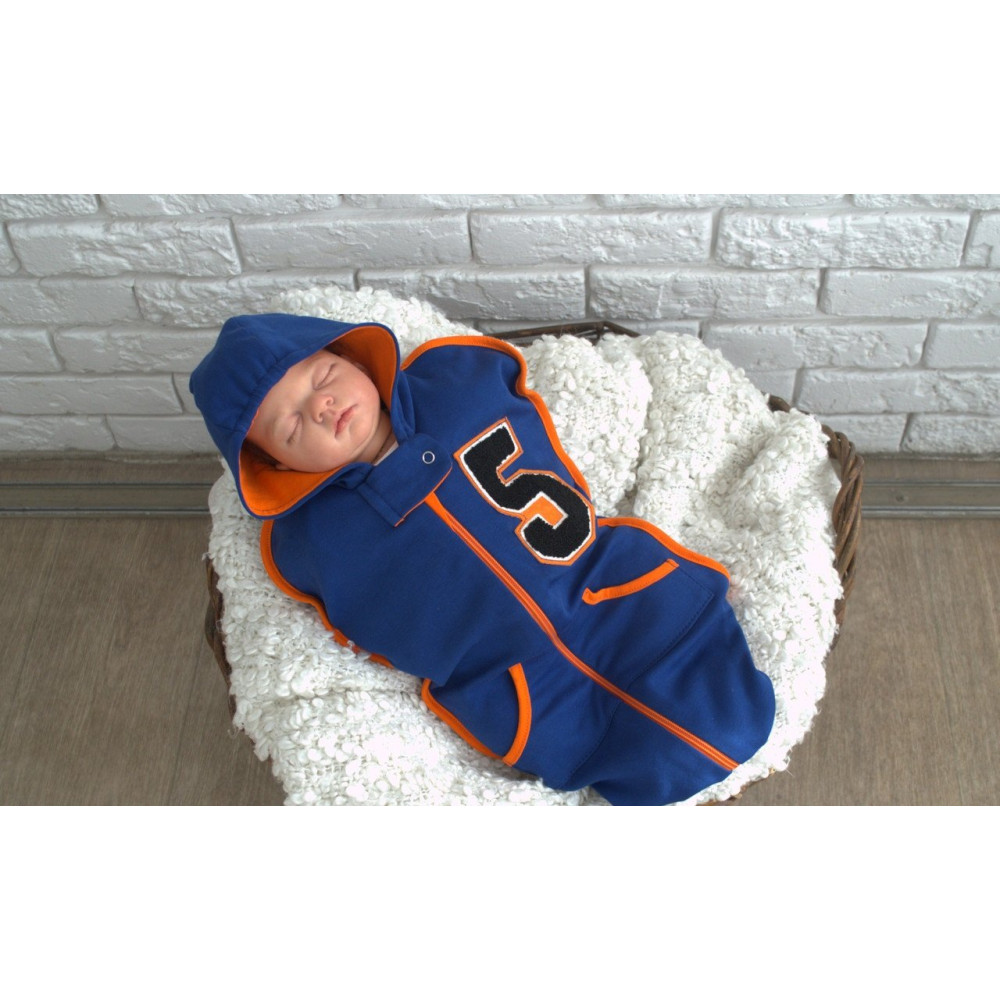 Комплект коконів MagBaby з начосом Its a five синій (0-3 міс.)