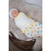 Пеленка кокон на липучках + шапочка MagBaby Лева и Ко (0-3 мес.)