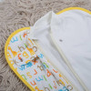 Євро пелюшка кокон на блискавці Half + шапочка MagBaby Азбука (3-6 міс.)