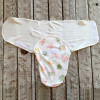 Пеленка кокон на липучках + шапочка MagBaby Акварель (0-3 мес.)