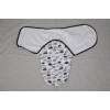 Пелюшка кокон на липучках + шапочка MagBaby Хмара білі (3-6 міс.)