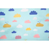 Непромокаемая пеленка MagBaby Цветные облака 60x80