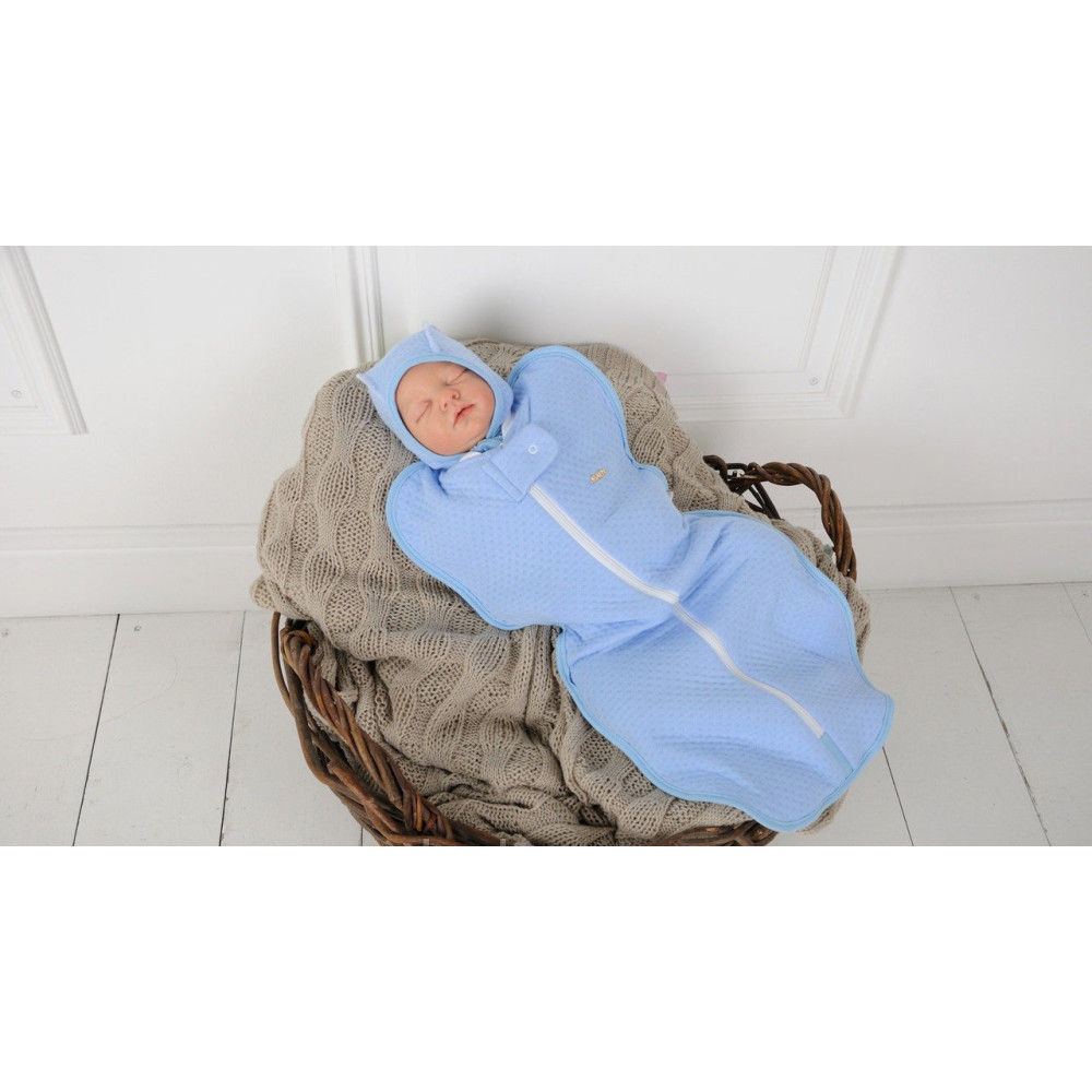 Комплект коконів MagBaby MagBaby Капітоні блакитна (0-3 міс.)