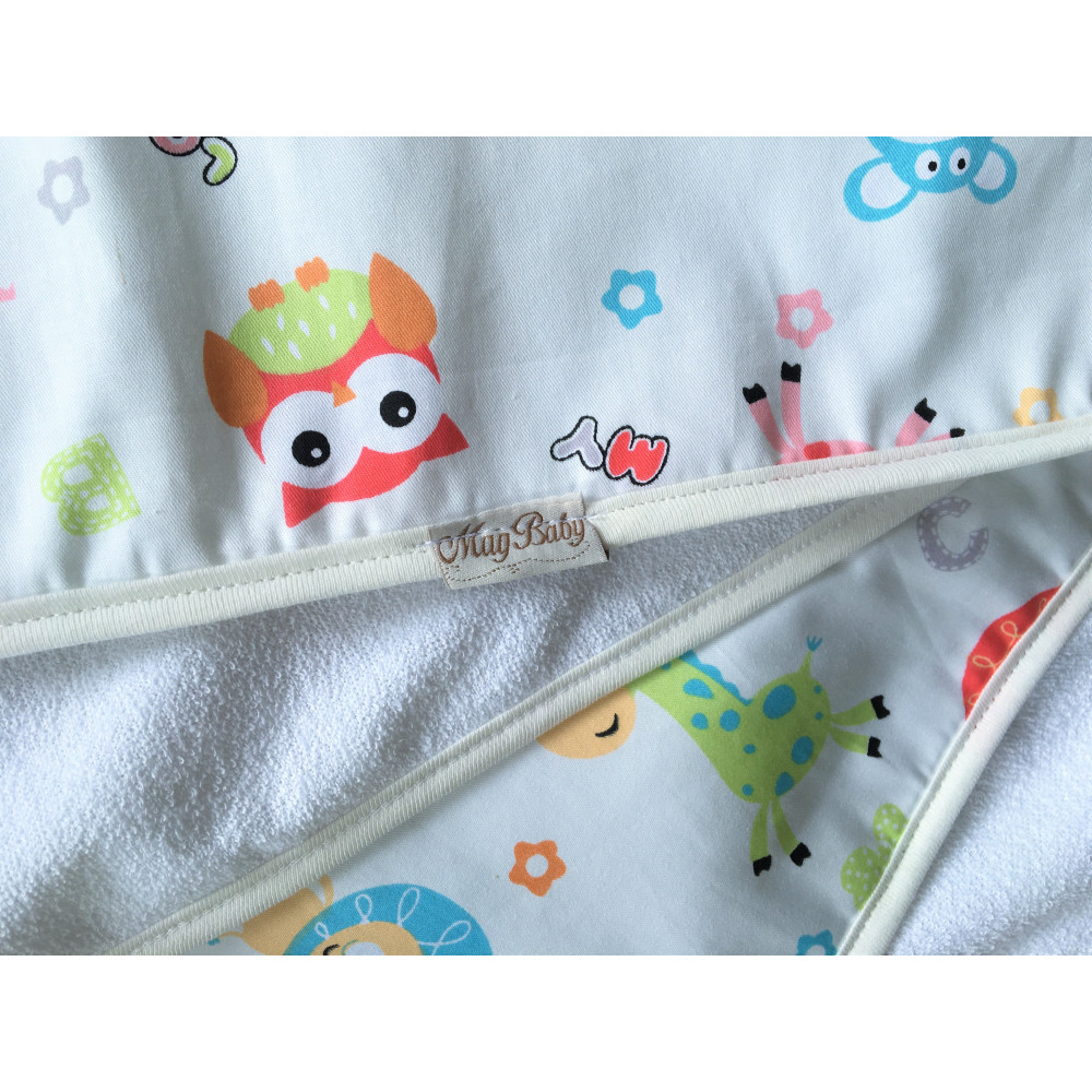 Непромокаемая пеленка MagBaby Лева и Ко 60x80 см