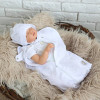 Святкова пелюшка-кокон на блискавці + шапочка MagBaby (0-3 міс.)